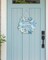 Summer Beach Wreath for Front Door – Ocean Welcome Sign with Sea Turtle, Wooden Beach Door Hanger for Beach House and Home Decor